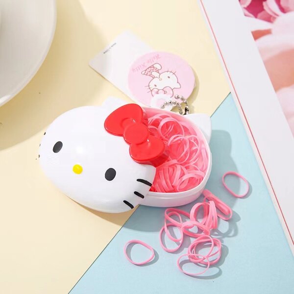 Hello Kitty Teller Set Kitty Gesicht Platte 3 Arten Set SANRIO Kawaii Geschenk 