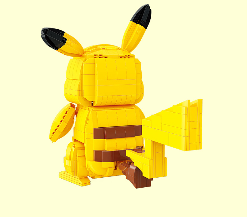 DIY-kit mini-byggsats Gigantisk Pikachu S0101
