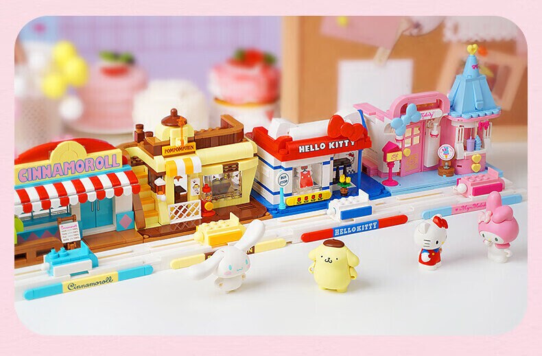 Mini-byggsats Sanrio Street, Cinnamoroll (K20809)