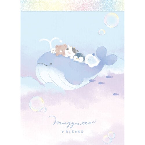 Memo-block Mugutto Friends - Whale