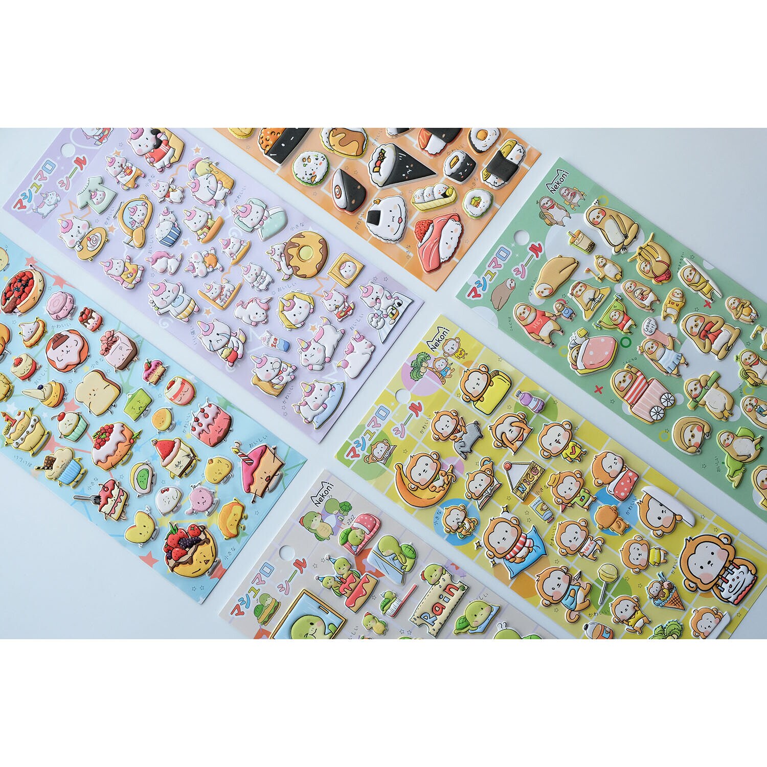 Puffy stickers - Söta godsaker (85927)