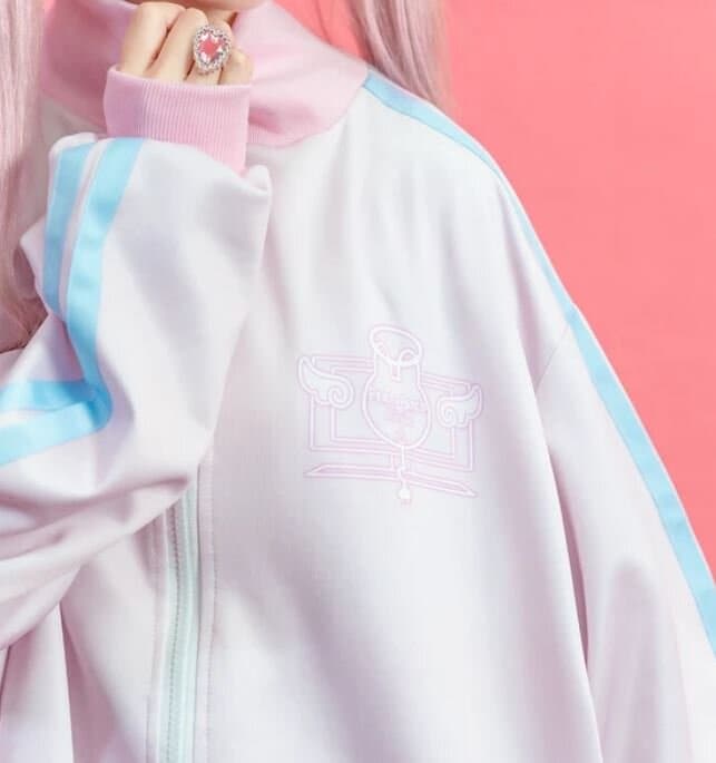 Oversize jacka - Peach Punch