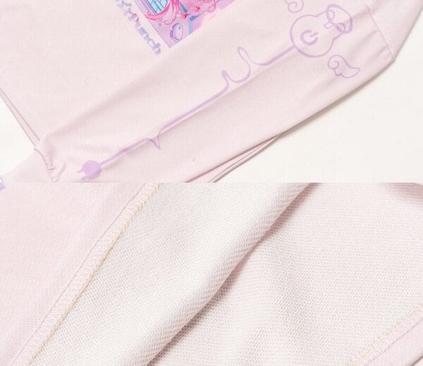 Oversize tröja - Peach Punch