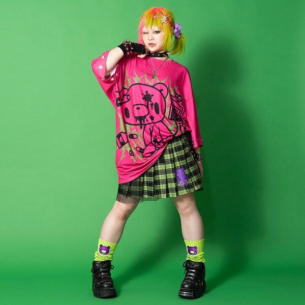 Oversize t-shirt - Gloomy, rosa