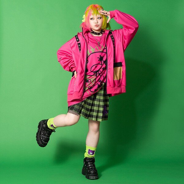 Oversize t-shirt - Gloomy, rosa