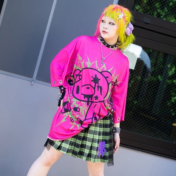 Oversize t-shirt - Gloomy, rosa