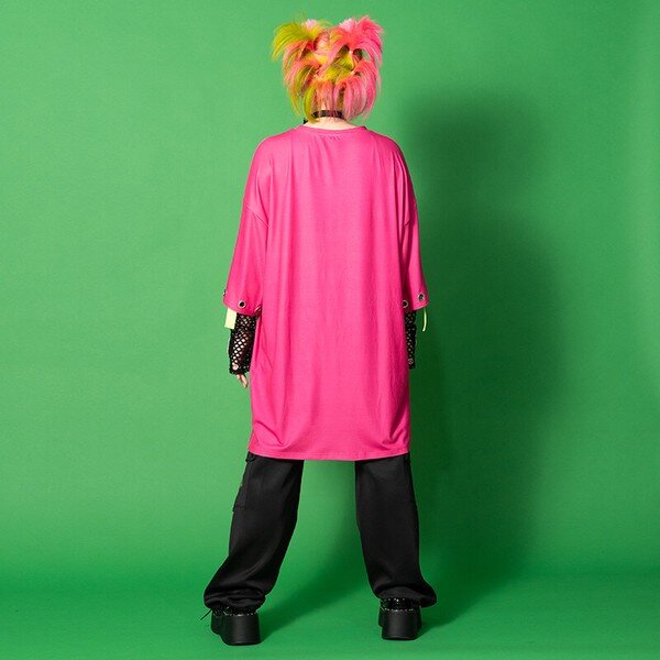 Oversize t-shirt - Gloomy, rosa