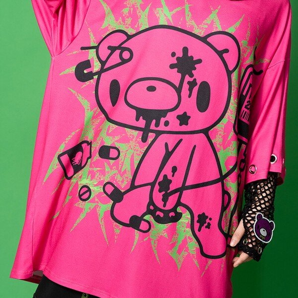 Oversize t-shirt - Gloomy, rosa