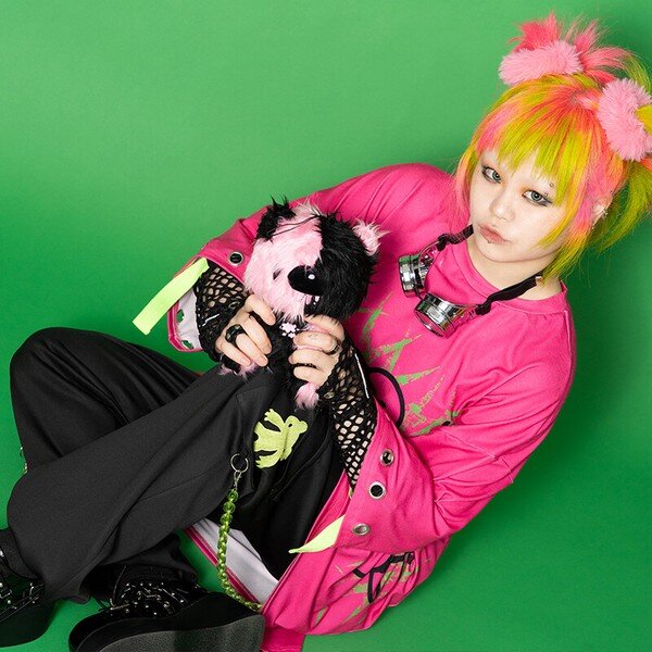 Oversize t-shirt - Gloomy, rosa