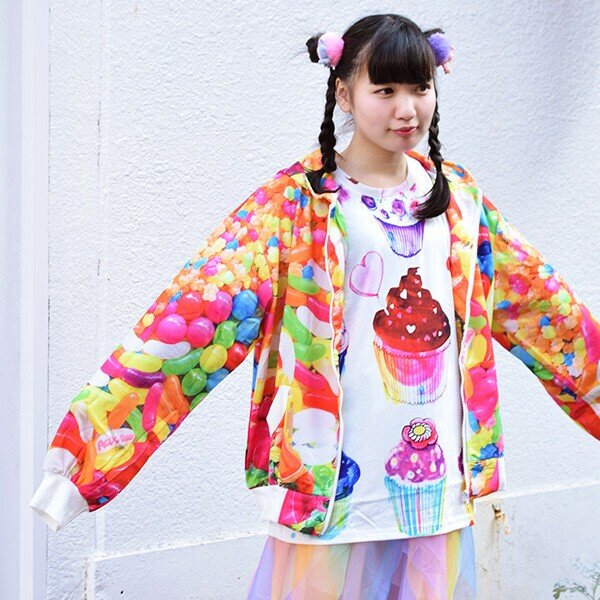 Oversize hoodie. Pop Candy