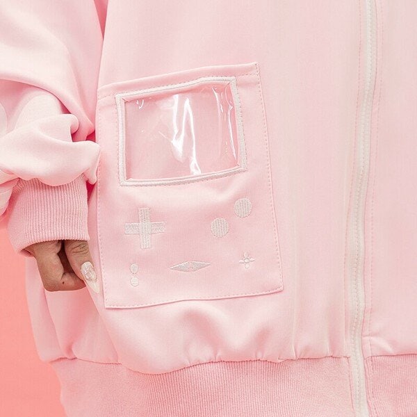 Jacket - Pastel Pink No Borders