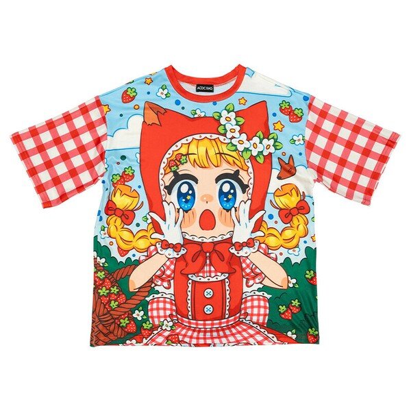 Oversize t-shirt - Reds Poppin Adventure