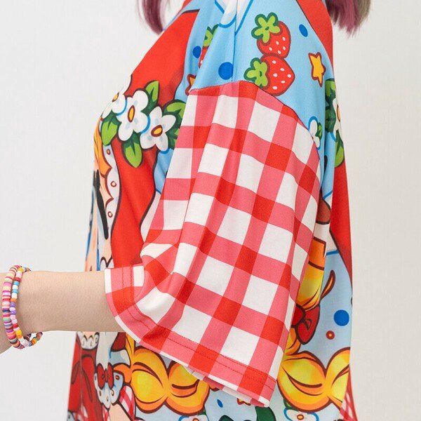 Oversize t-shirt - Reds Poppin Adventure