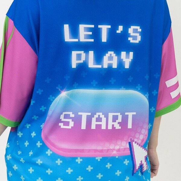 Oversize t-shirt - Neon Arcade