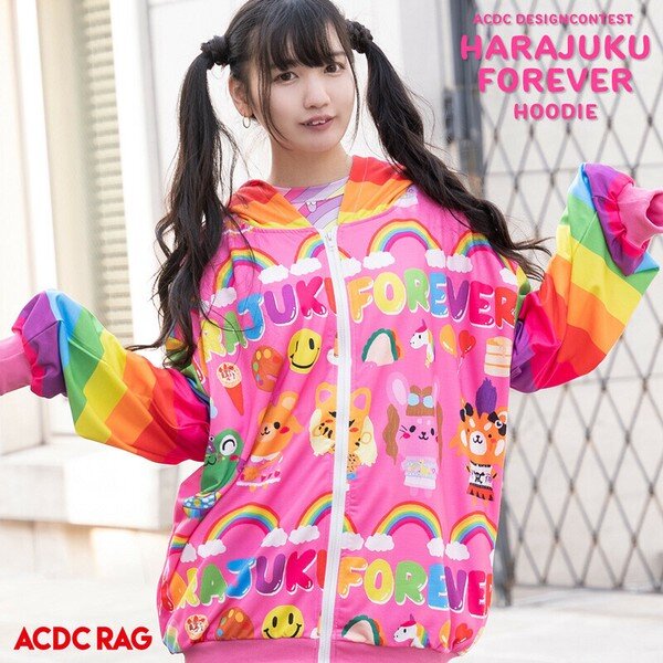 Oversize hoodie - Harajuku Forever