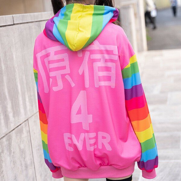Oversize hoodie - Harajuku Forever