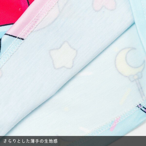 Oversize t-shirt - Yume-chan blå