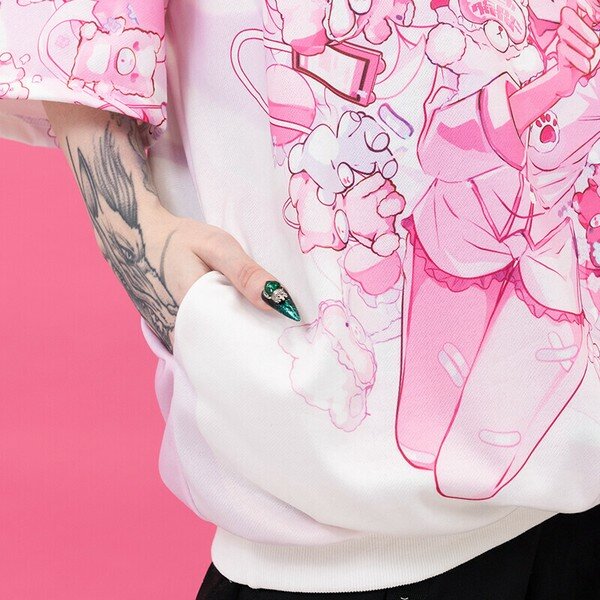 Oversize Hoodie - Bishojo x Game