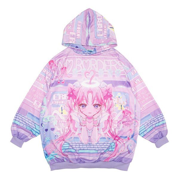 Oversize Hoodie - Cyber Desktop