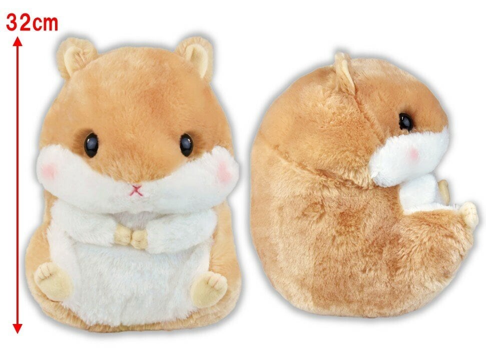 Plushie beige hamster, Coroham Coron BIG