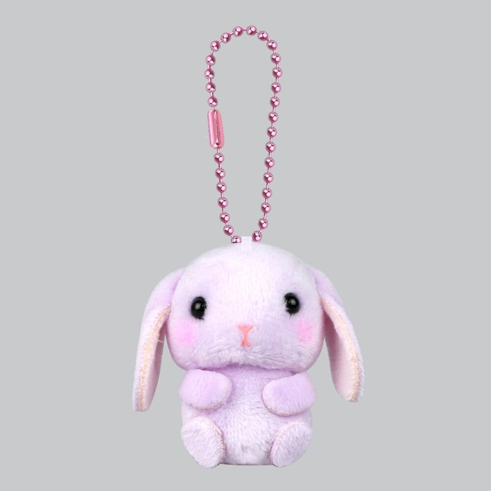 Plushie-hänge lila kanin