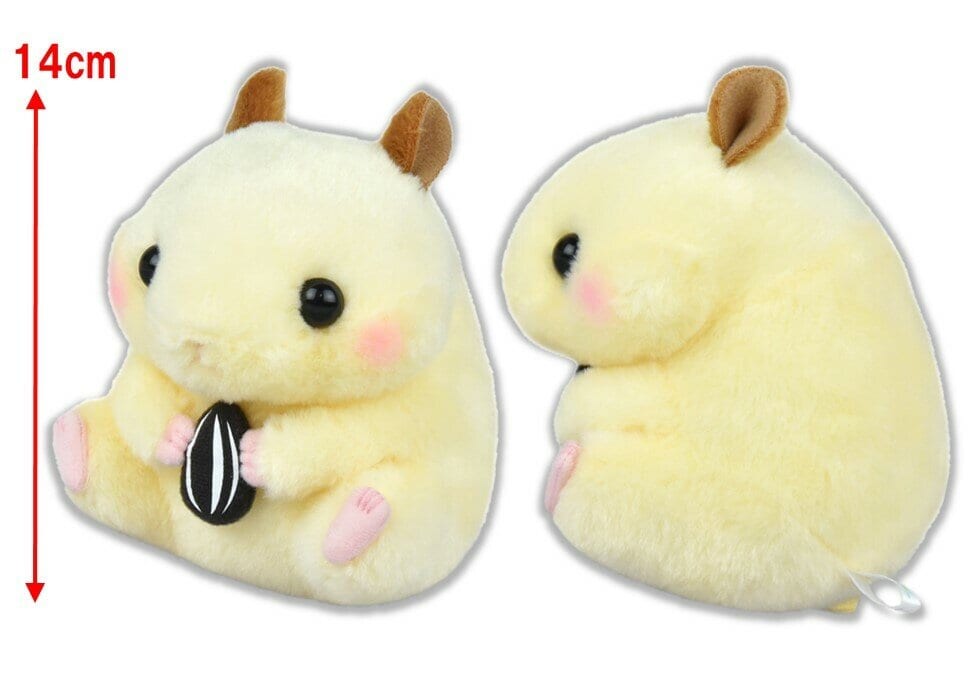 Plushie gul hamster, Coroham Coron Sunflower Seed