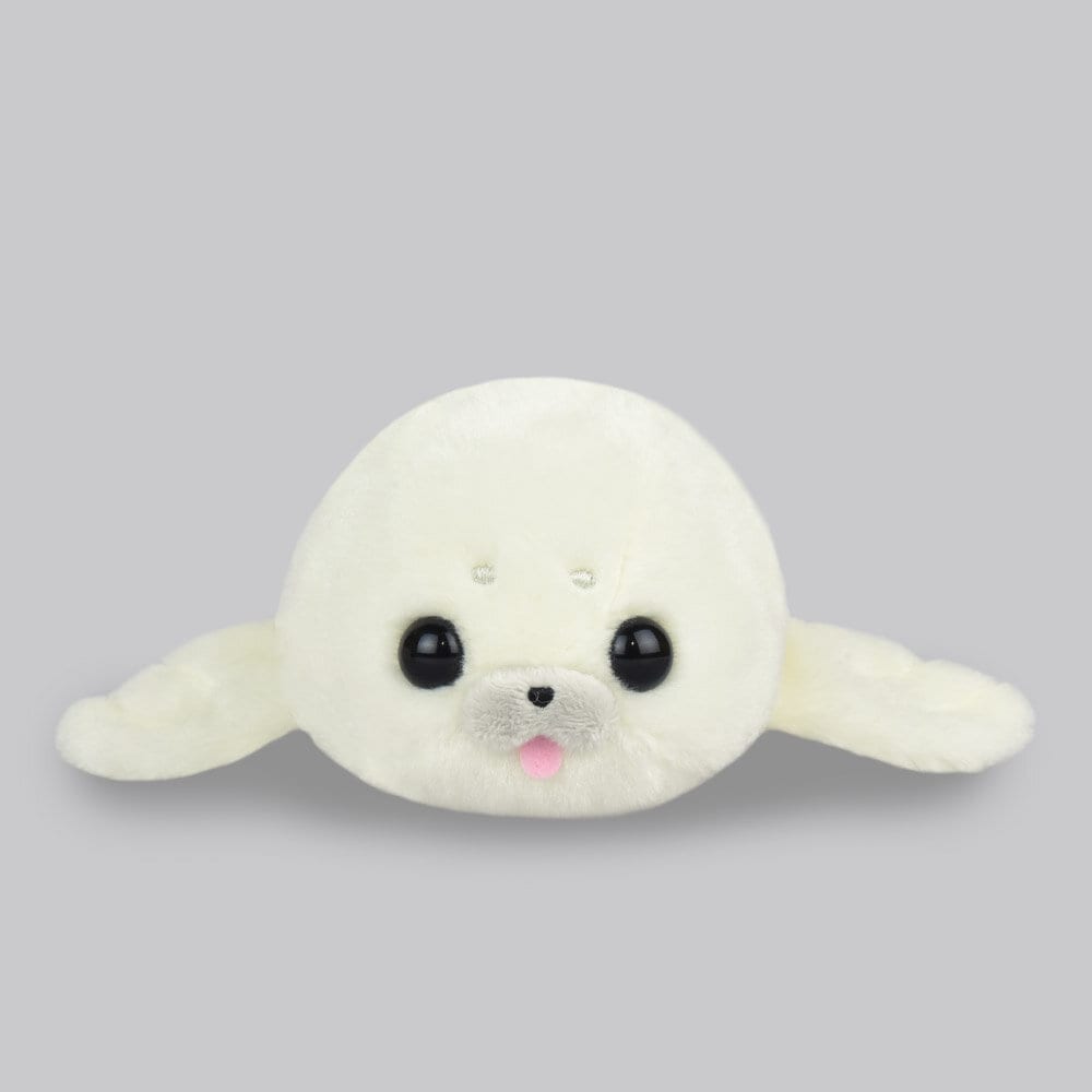 Plushie creme säl 22cm lång