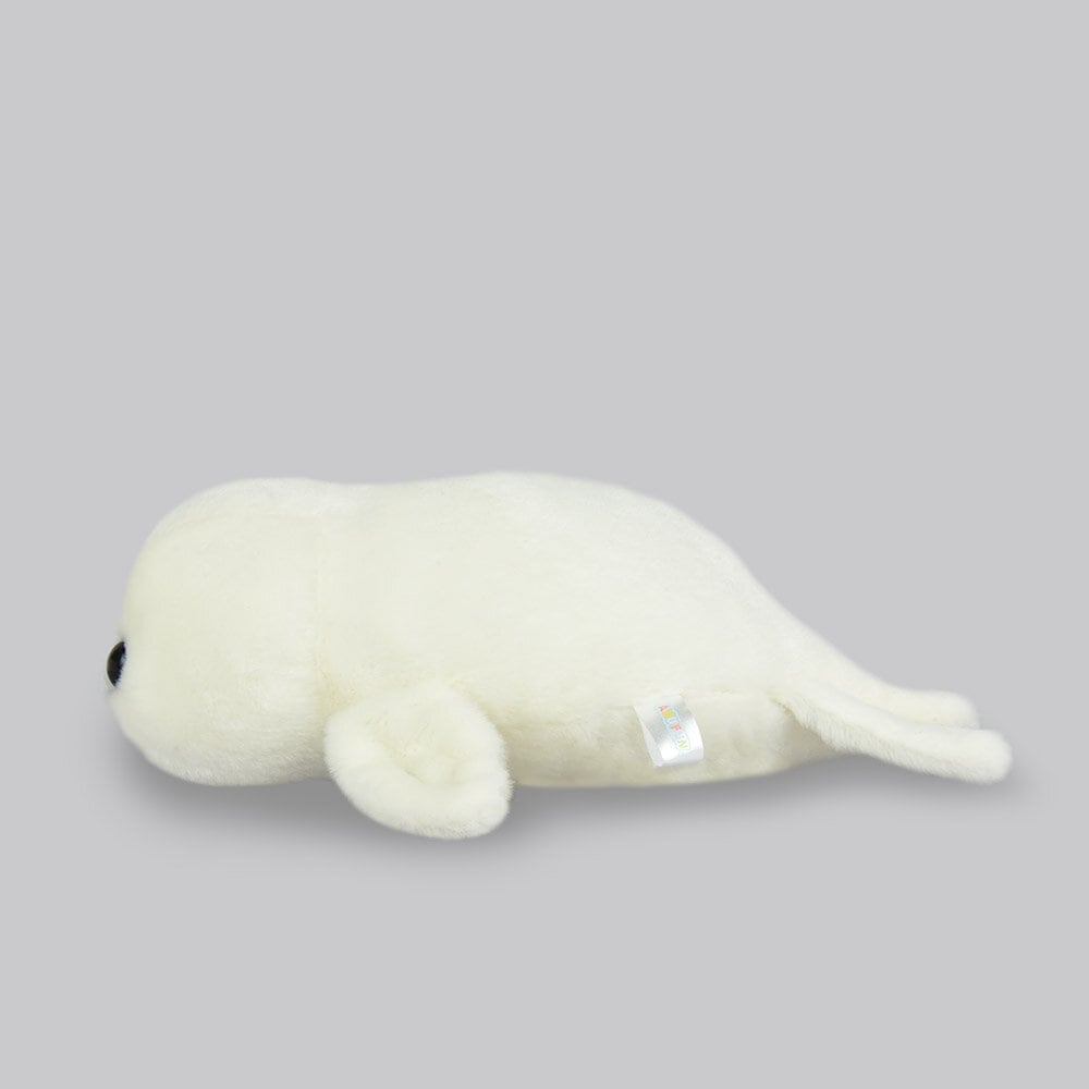 Plushie creme säl 22cm lång
