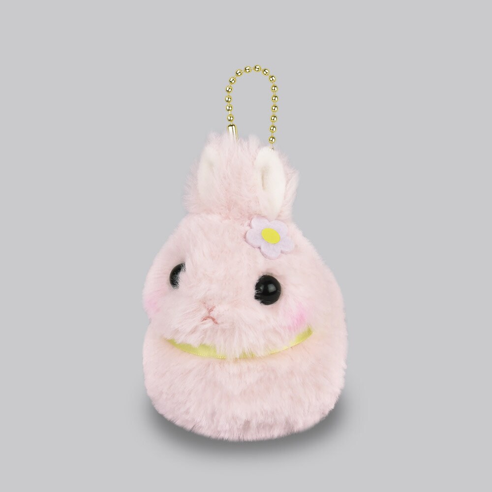 Plushie-hänge rosa kanin