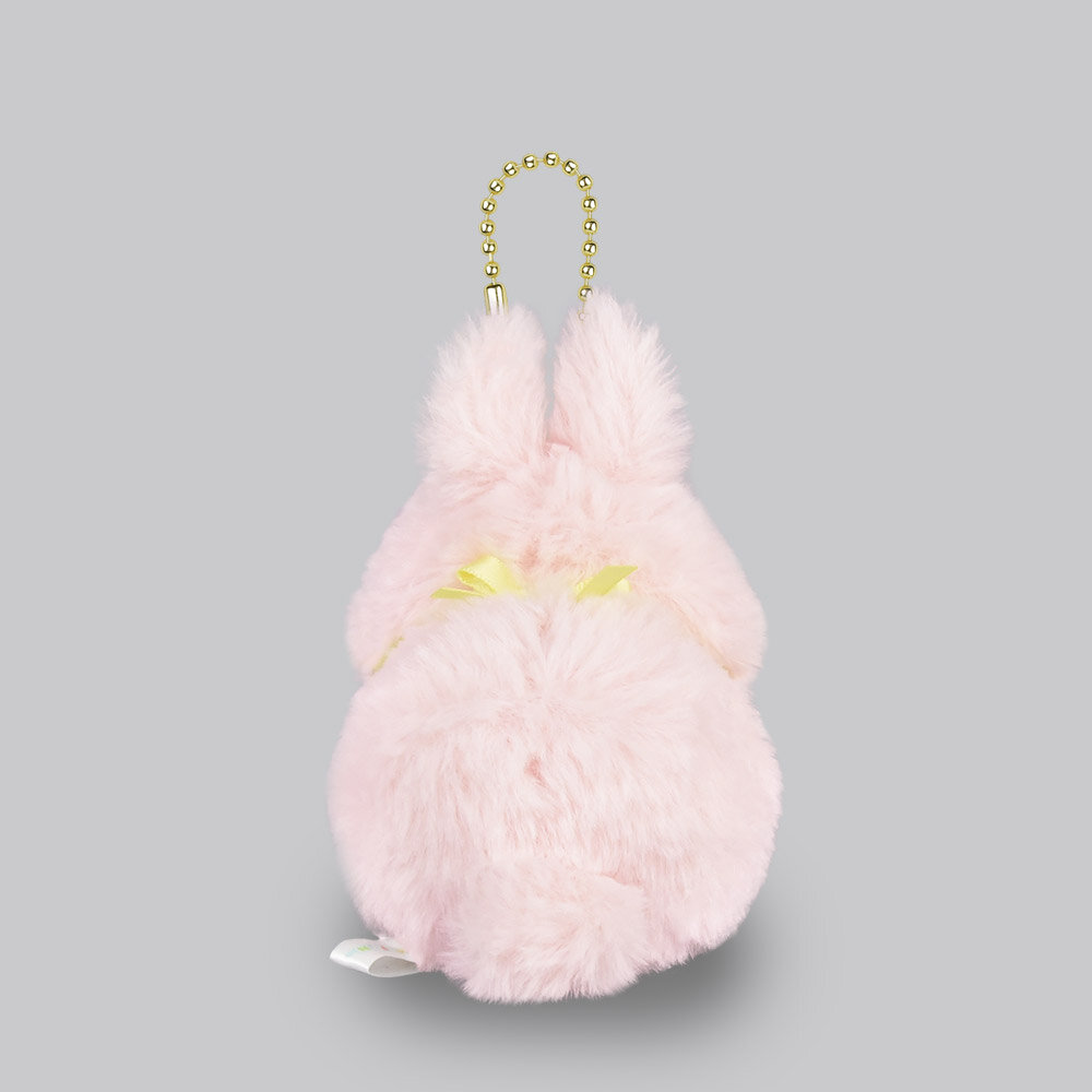 Plushie-hänge rosa kanin