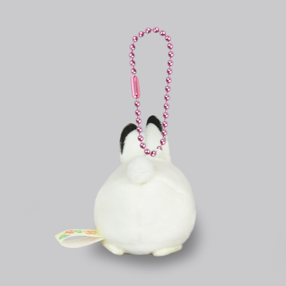 Plushie-hänge vit kanin