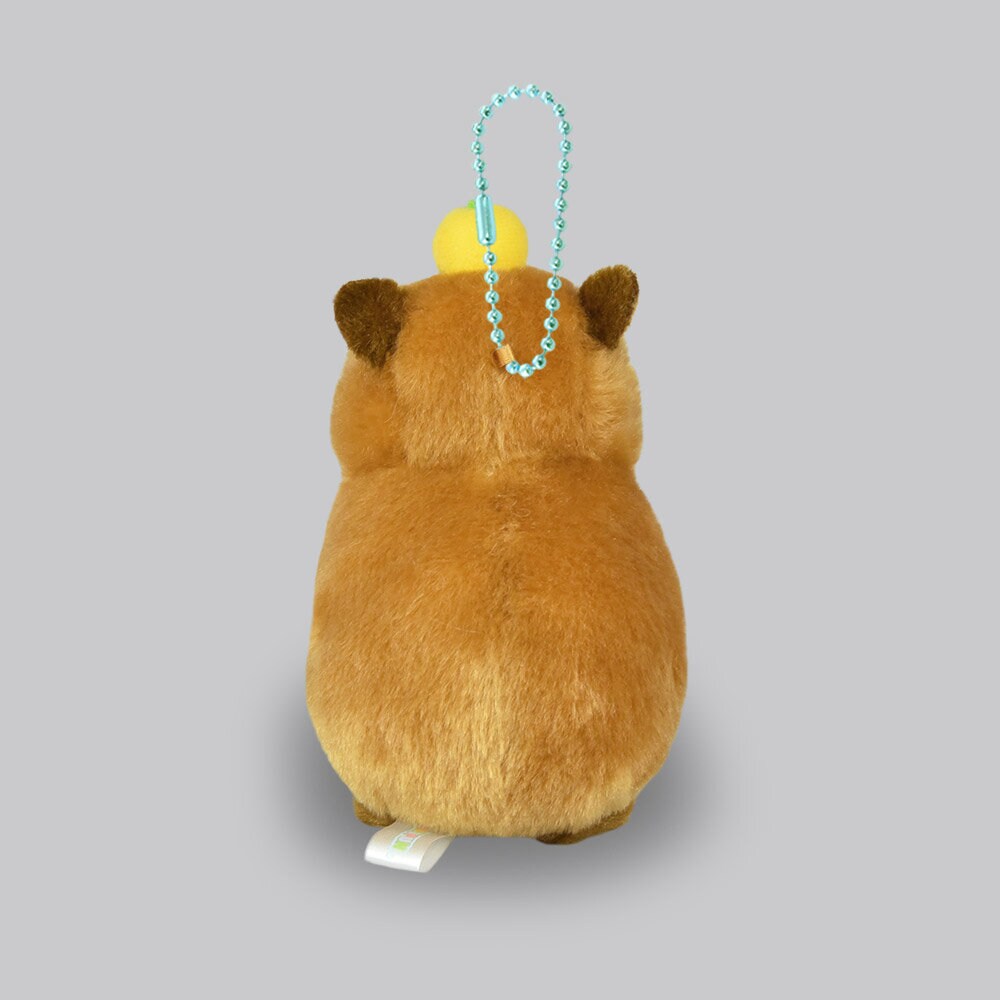 Plushie-hänge kapybara med yuzu