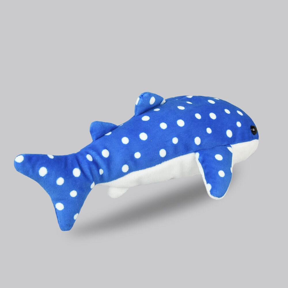 Plushie mörkblå valhaj, 23cm lång