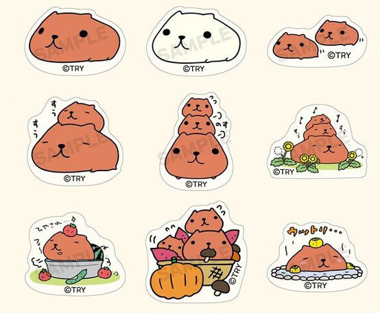 Mystery badge, Capybara-san