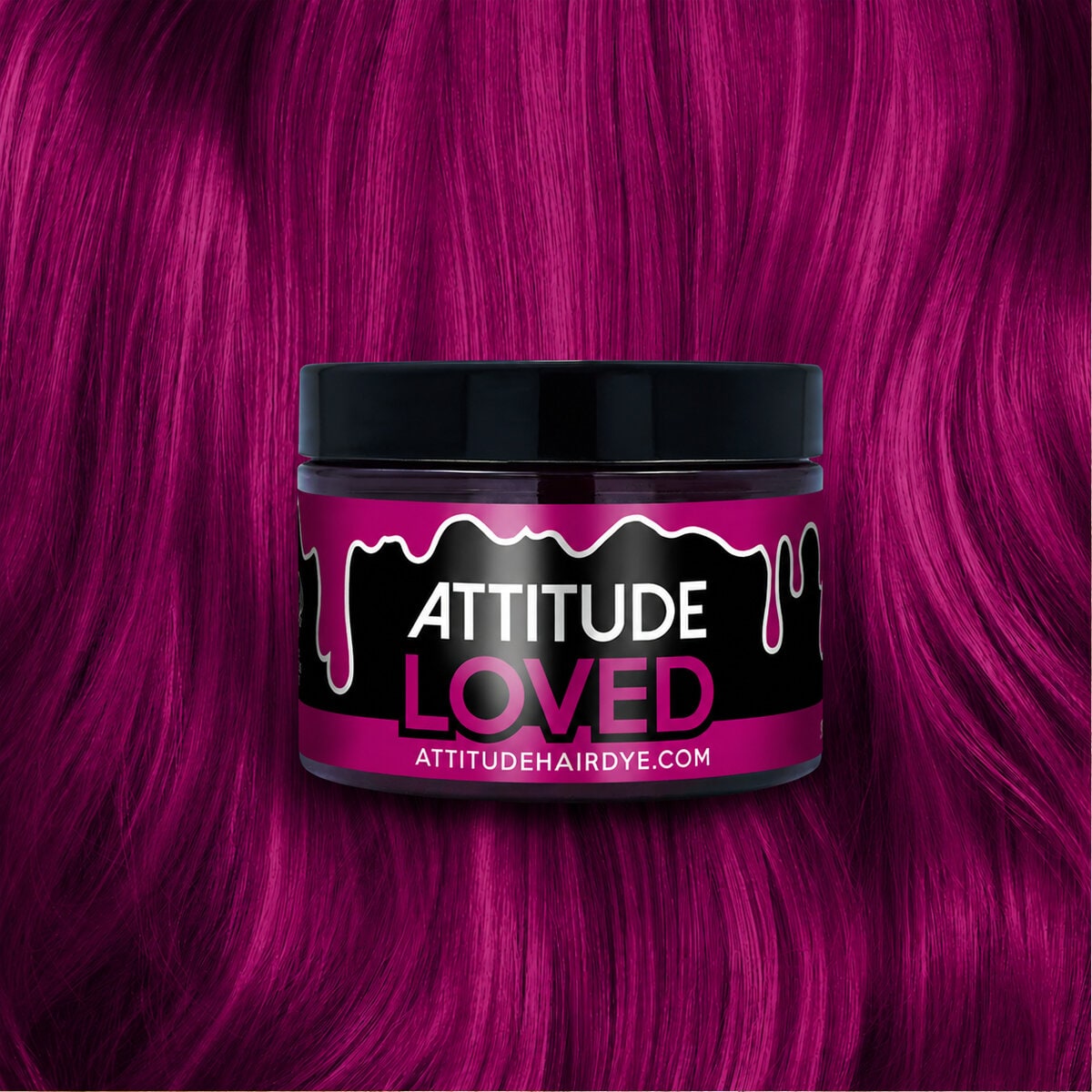 Attitude Loved Pink 135ml Hair Dye