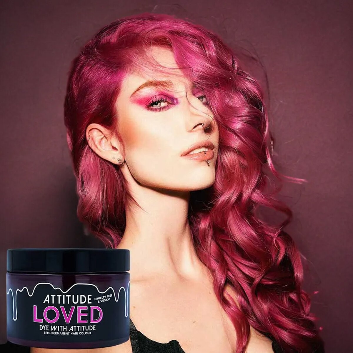 Attitude Loved Pink 135ml Hair Dye