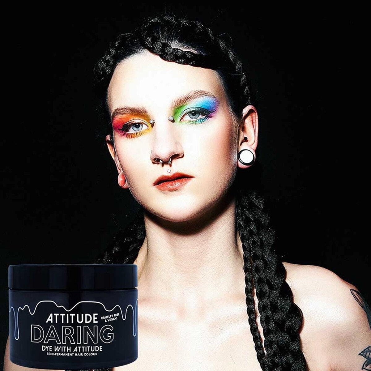 Attitude Daring Black 135ml Hair Dye