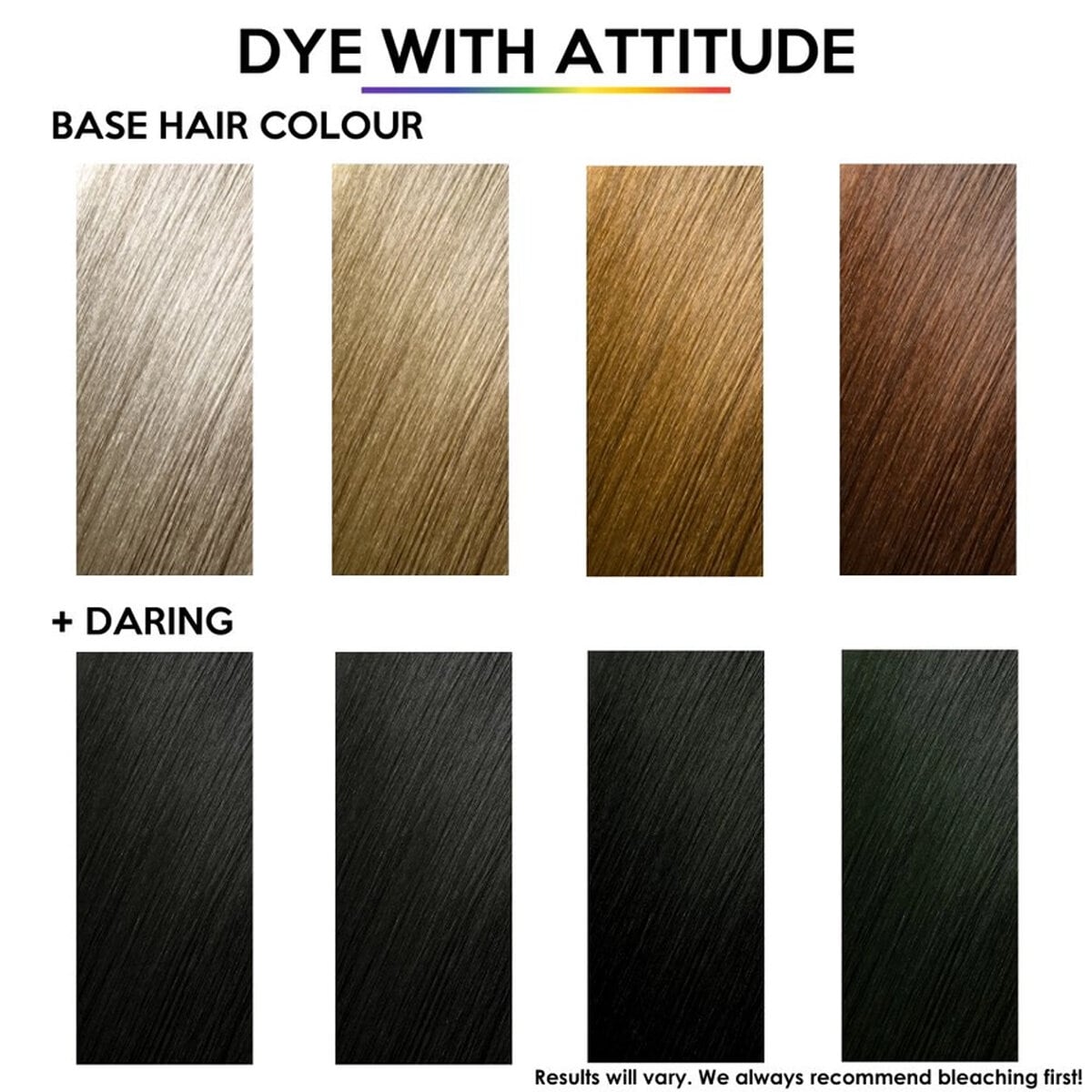 Attitude Daring Black 135ml Hair Dye