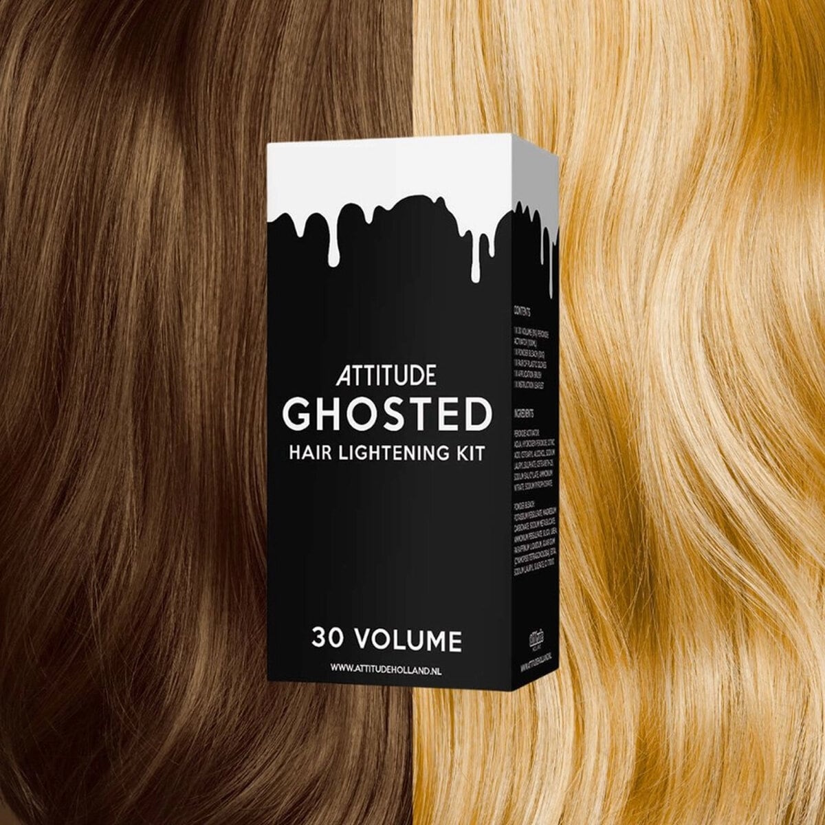 Attitude Ghosted Hair Lightening 30 (9%) 100ml KIT