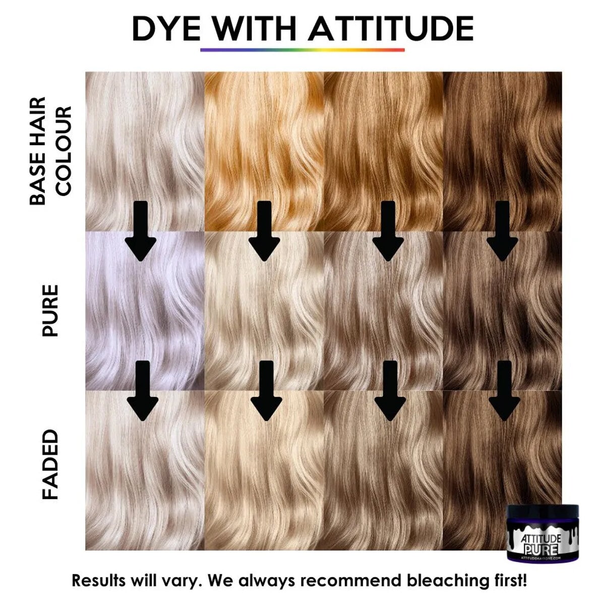 Attitude Pure 135ml White Toner