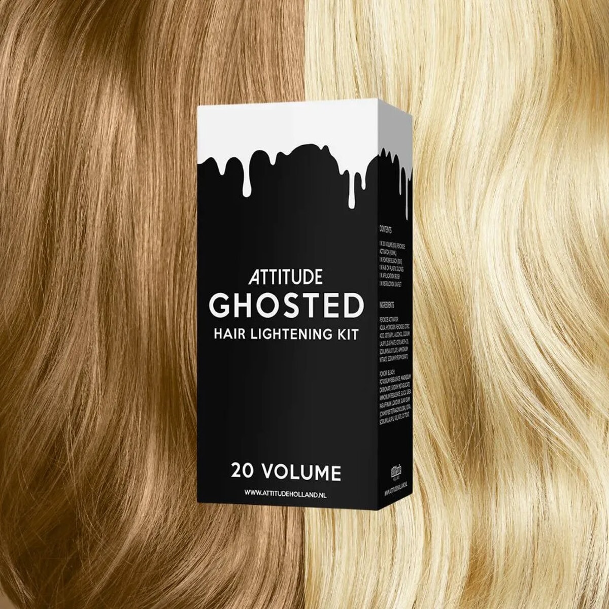 Attitude Ghosted Hair Lightening 20 (6%) 100ml KIT