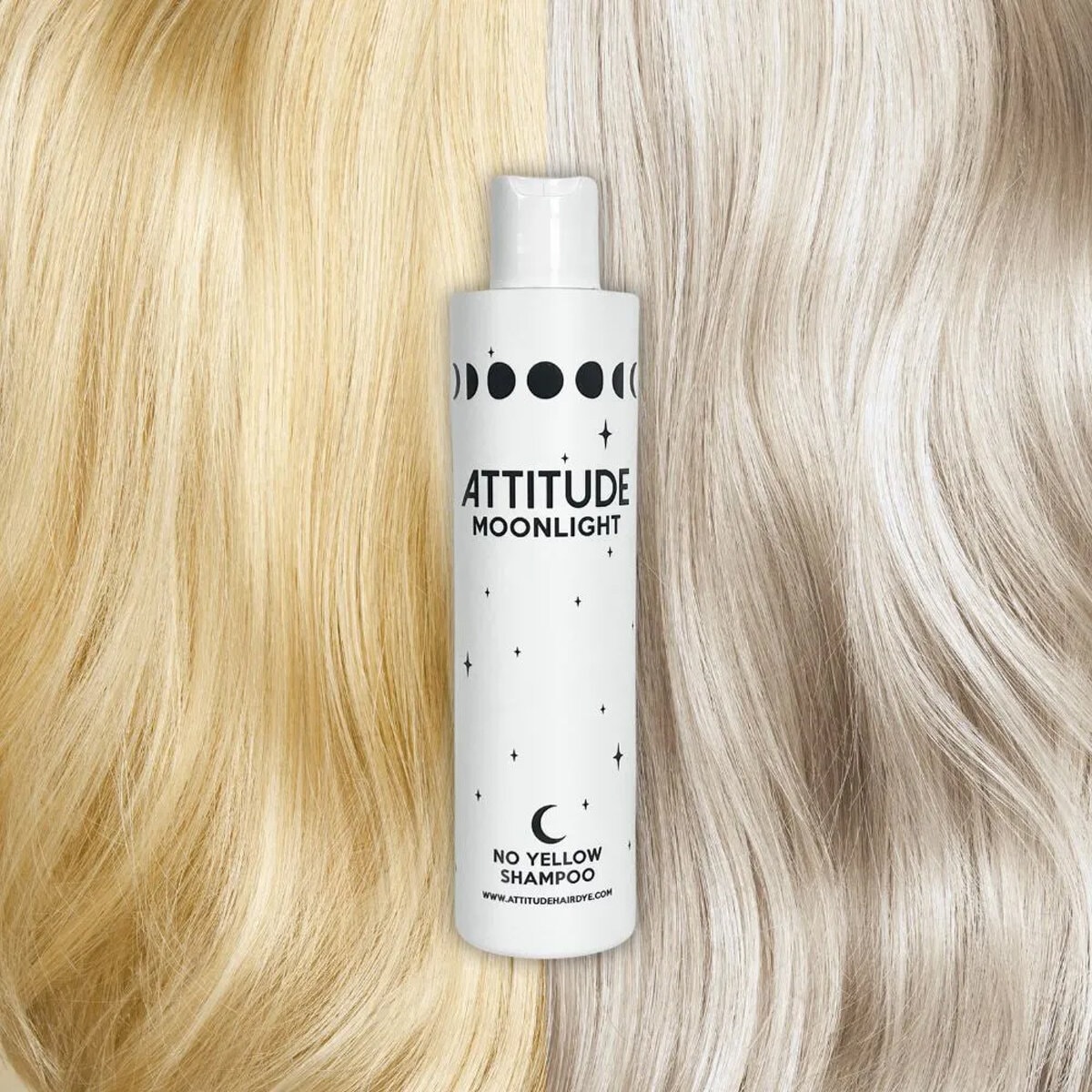 Attitude Moonlight No Yellow Shampoo 250ml
