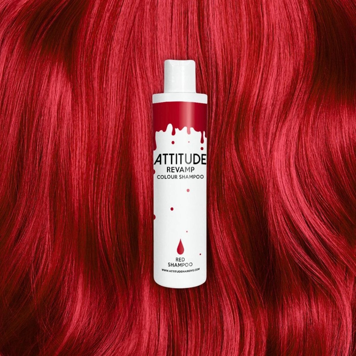 Attitude Revamp Red Color Shampoo