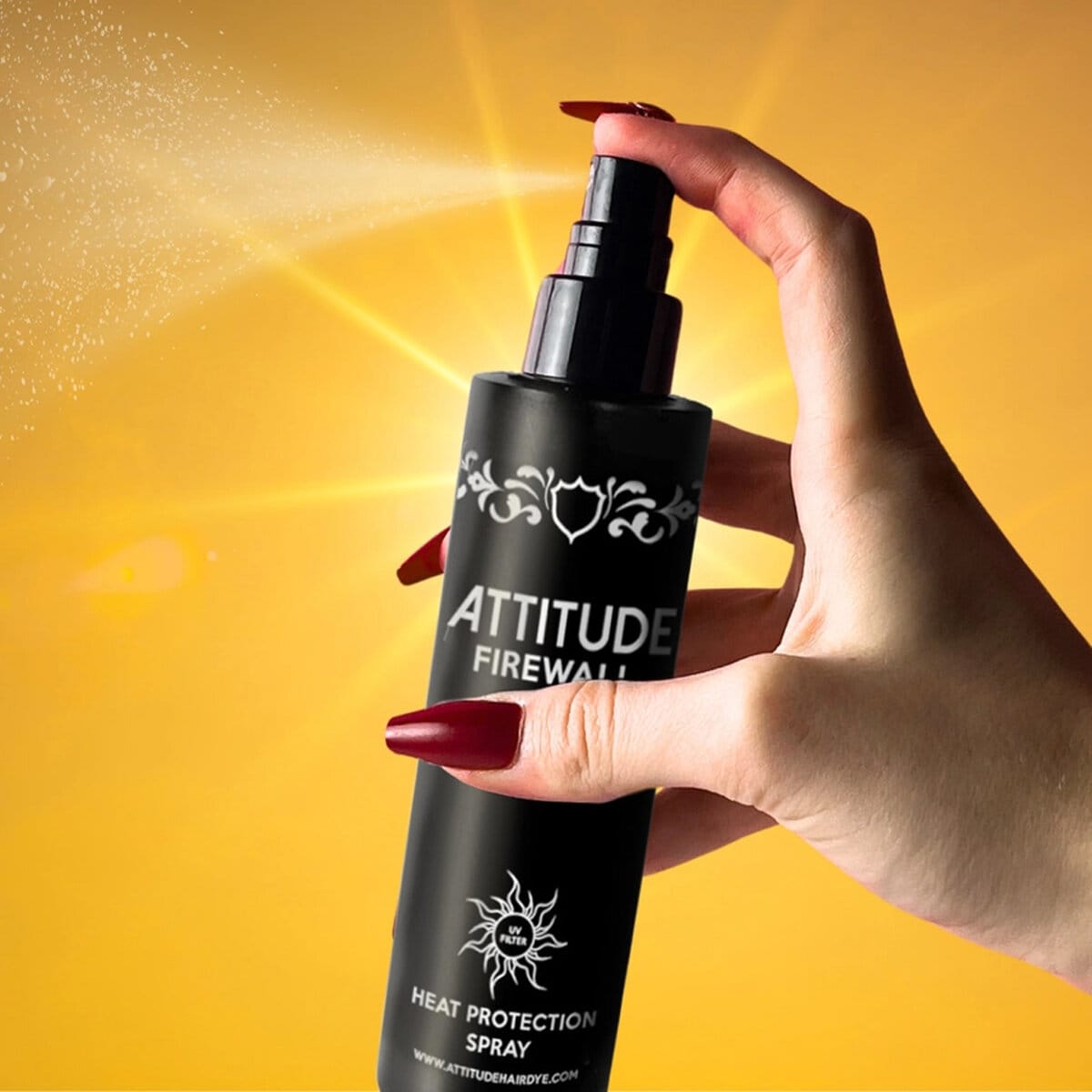 Attitude Firewall Heat Protection Spray