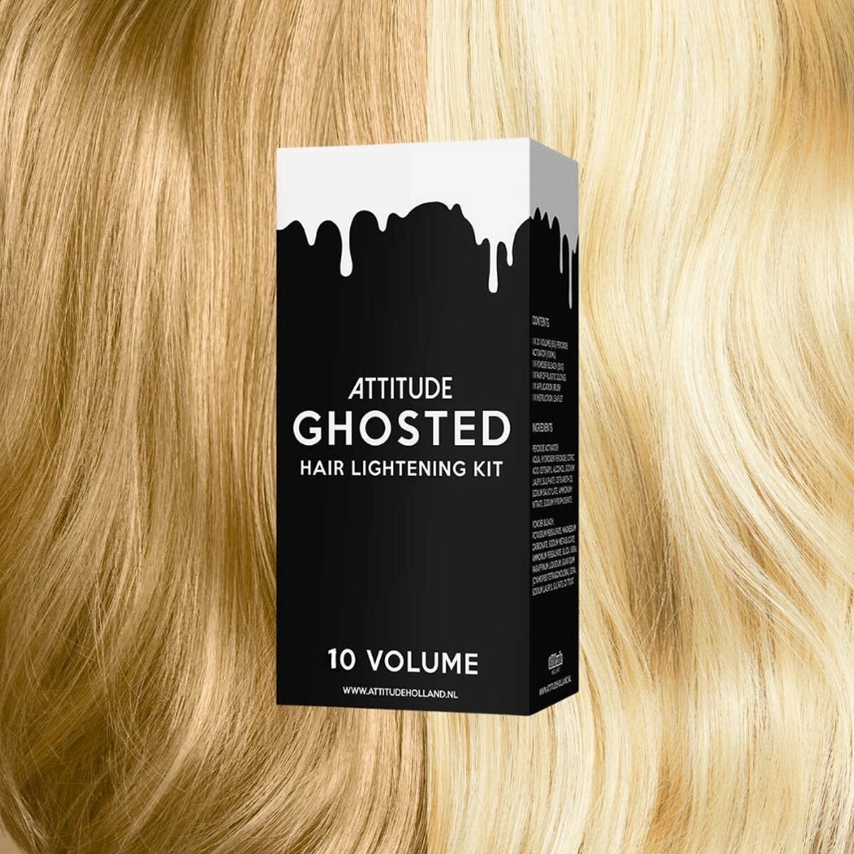 Attitude Ghosted Hair Lightening 10 (3%) 100ml KIT