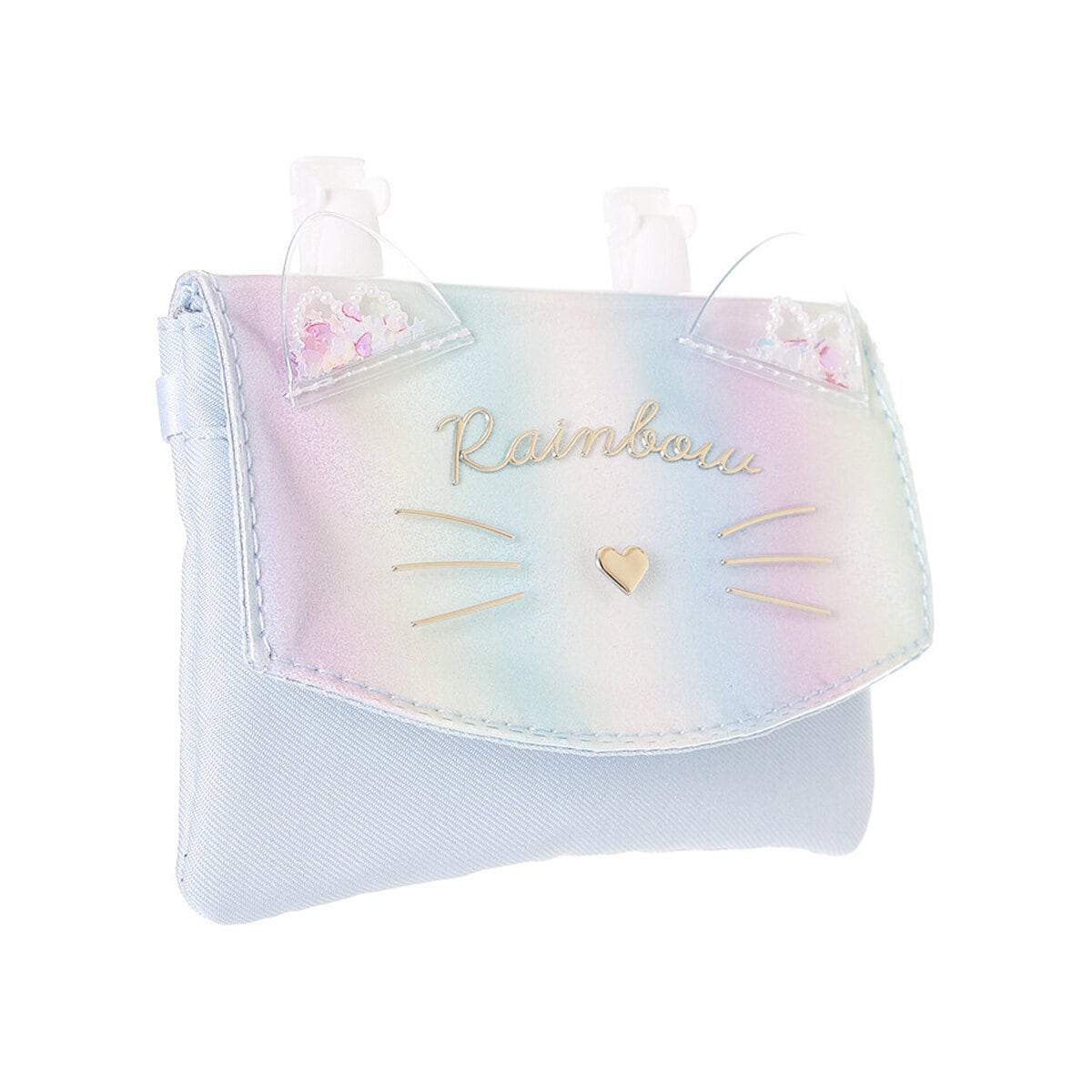 Clip On Pouch - Blå Katt