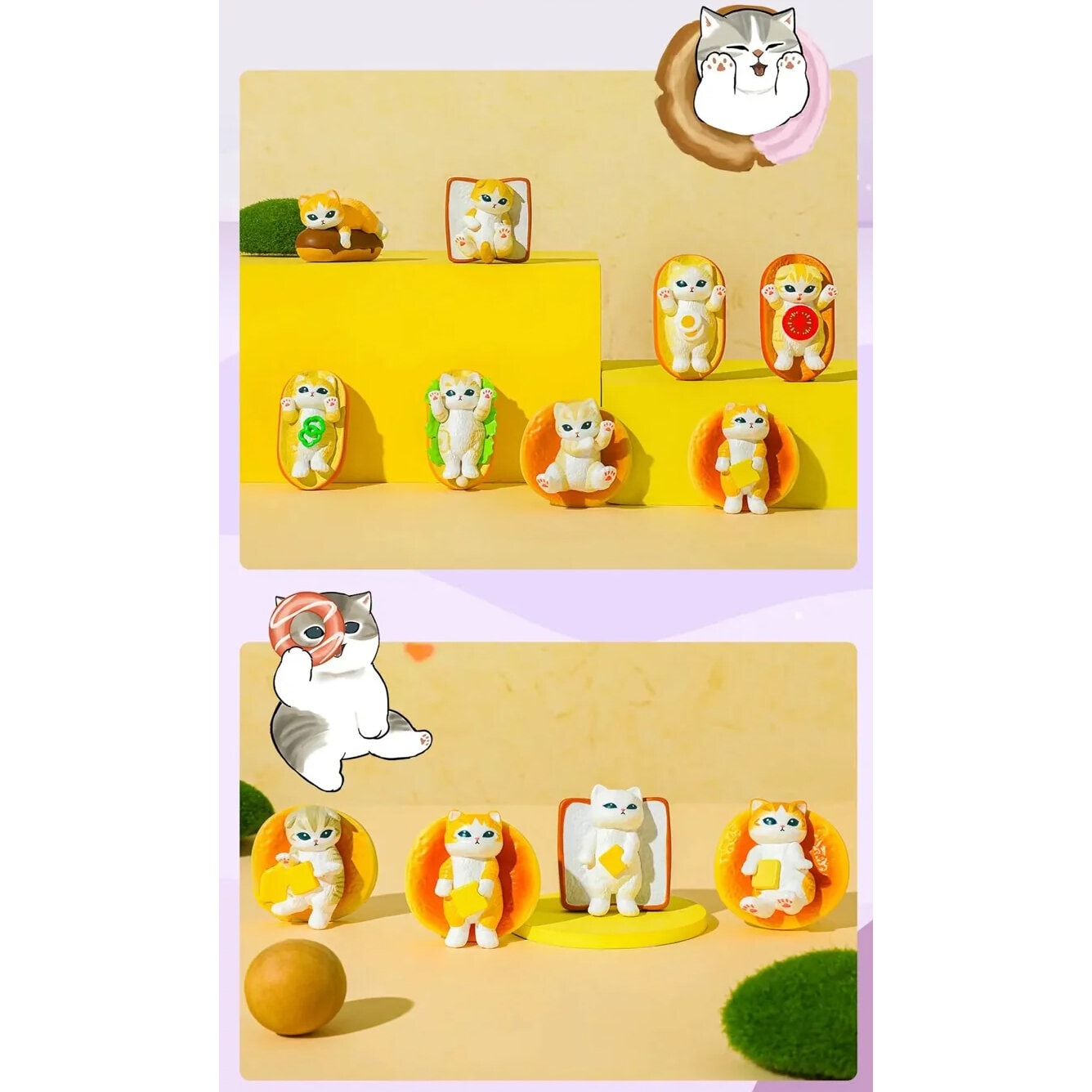 Mofusand Chubby Chubby Blind Bag 4-pack