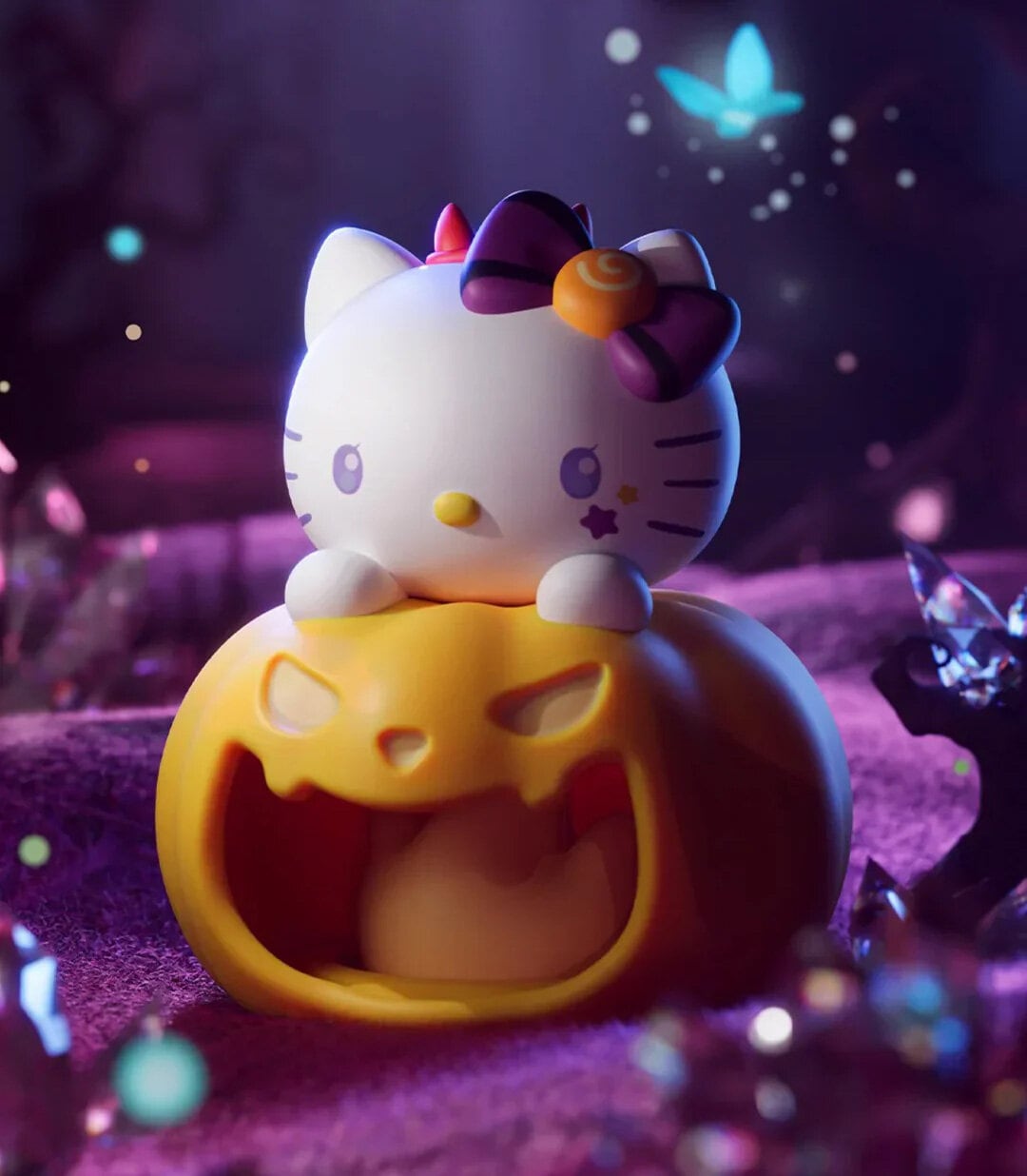 Sanrio  Halloween Pumpkin Night Light Blind Box