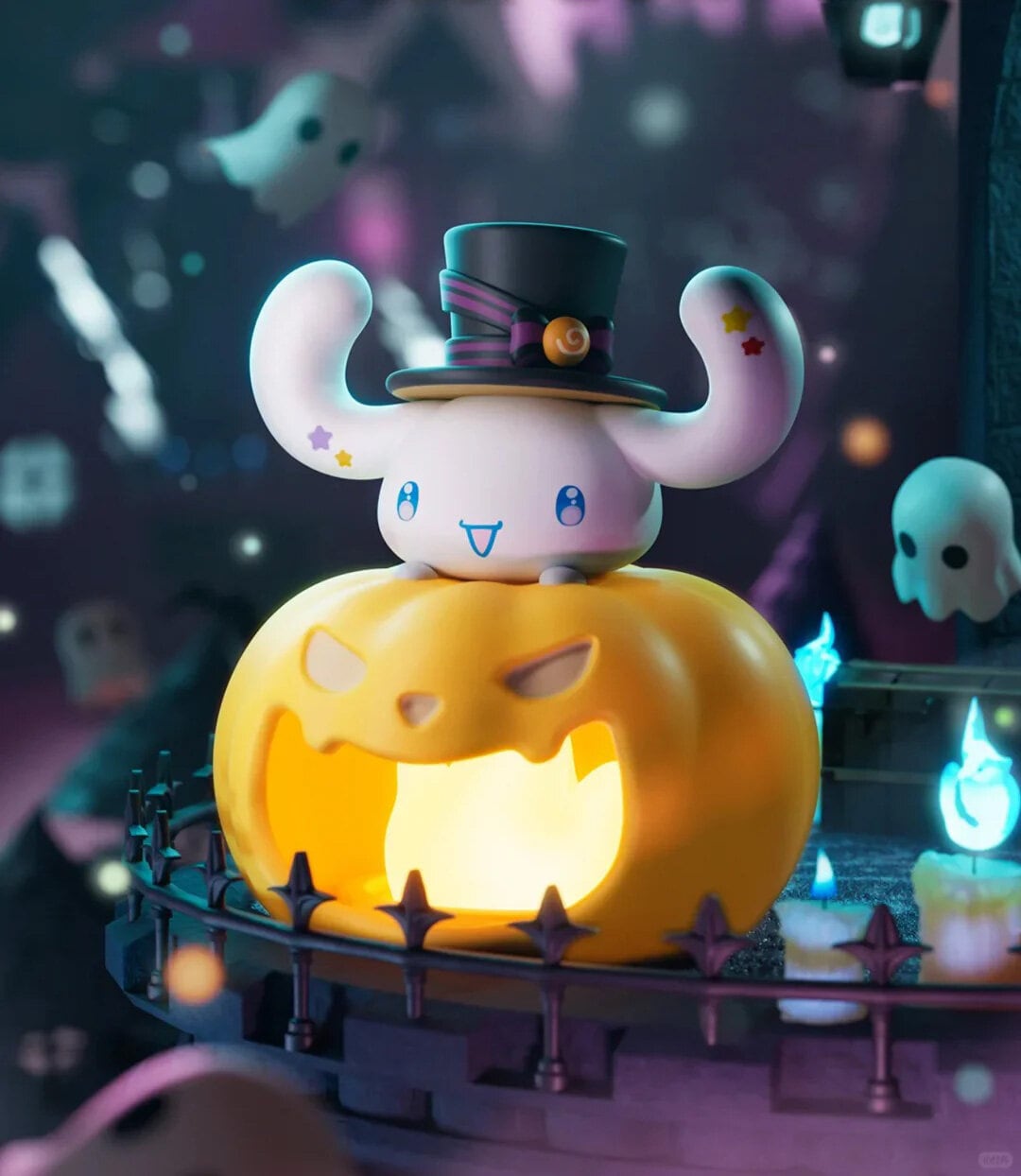 Sanrio  Halloween Pumpkin Night Light Blind Box