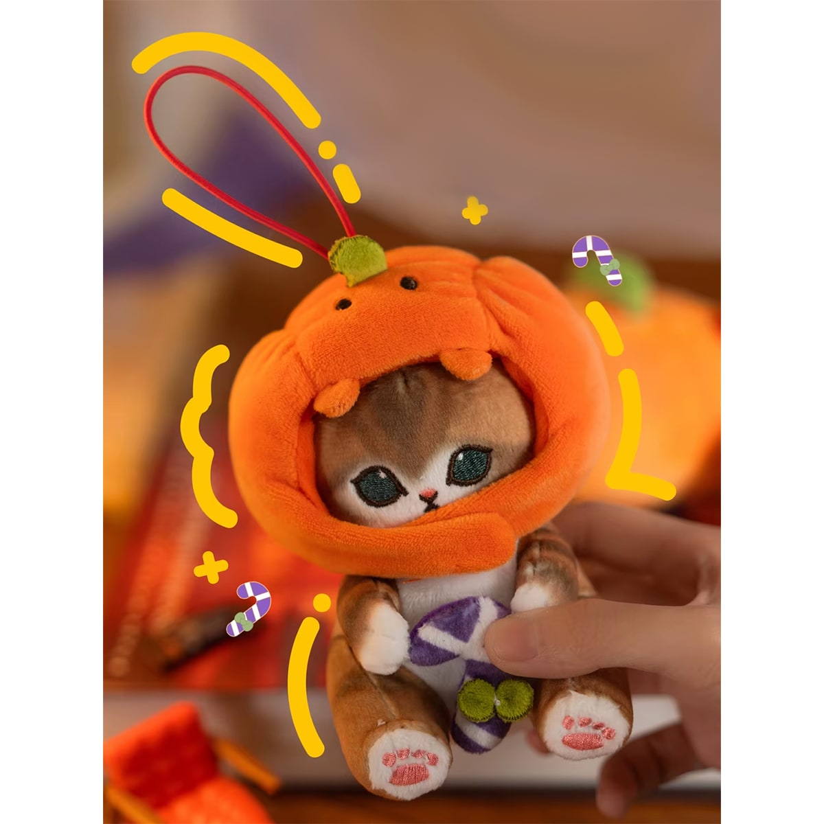 Mofusand Halloween Pumpkin Plush Series
